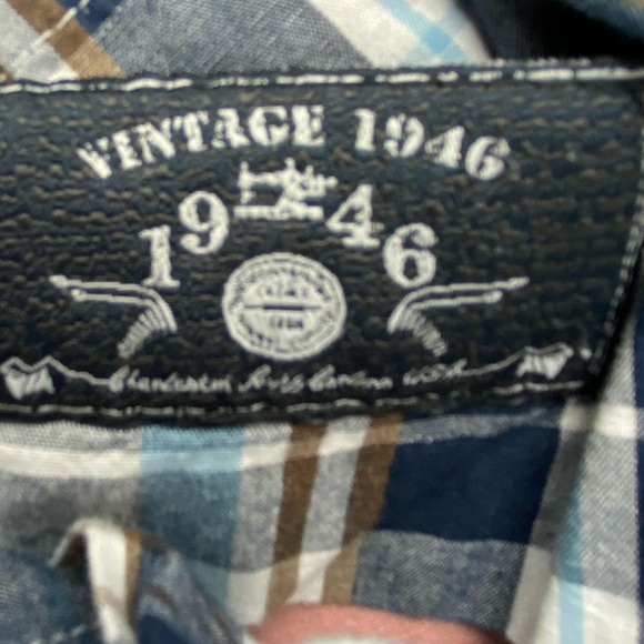 Vintage 1946 Washed Stoned & Beaten men's pink flat front shorts size 36 - Picture 5 of 15